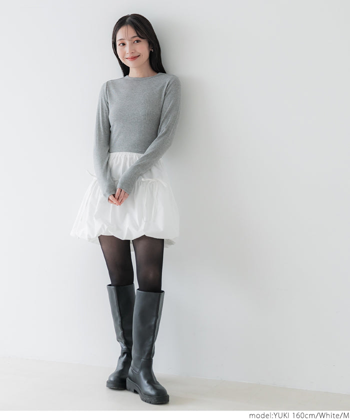 WEB限定セール☆1690円→550円 バルーンミニスカート レディース