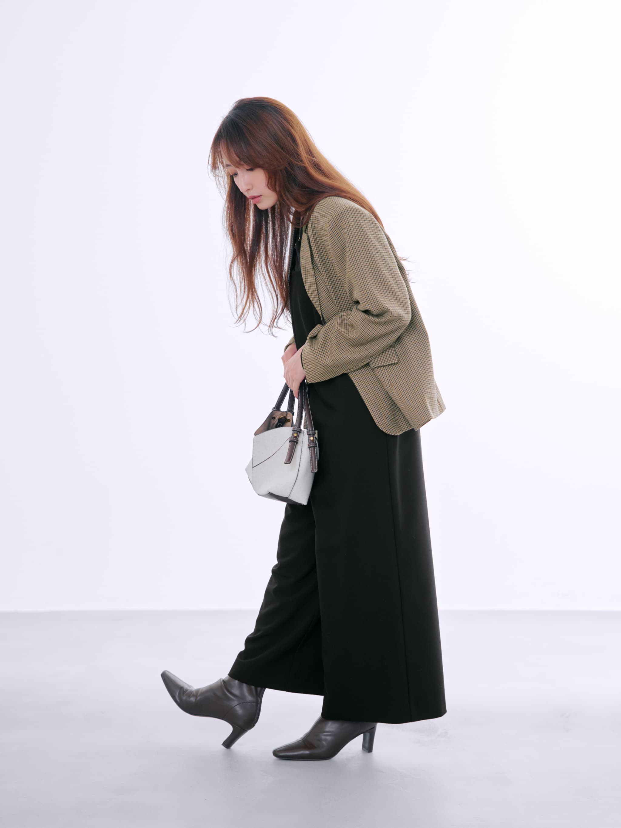 ゴールドバックルサスペンダーオールインワン-short & regular | 小柄