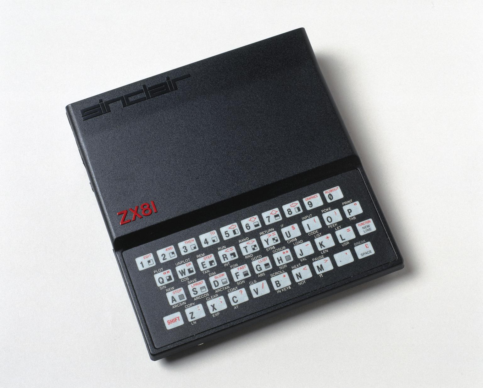 Sinclair ZX 81 microcomputer, 1981-1985 | Science Museum Group
