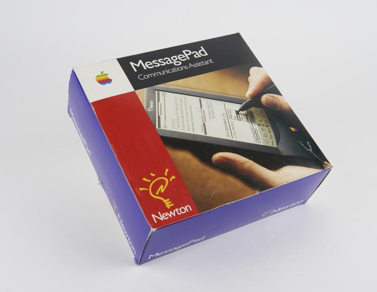 Apple Newton MessagePad with case | Science Museum Group Collection