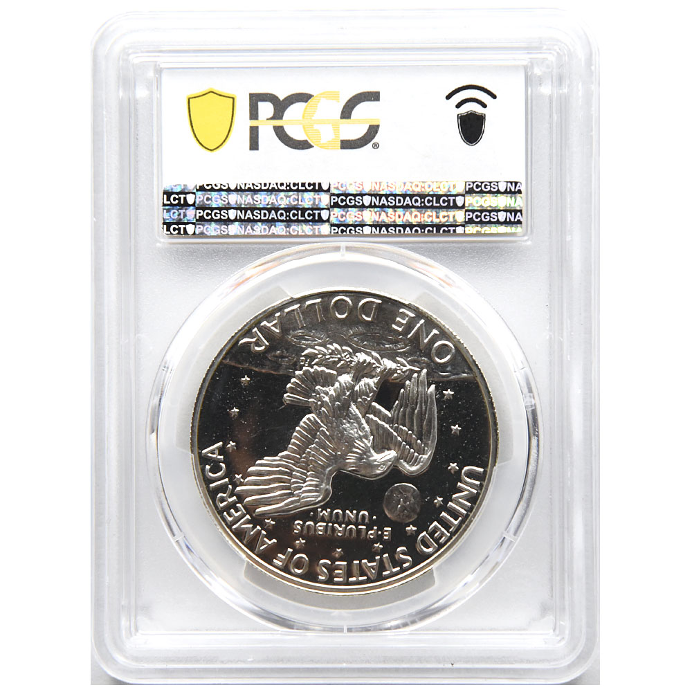 アメリカ 1971-S アイゼンハワー大統領 1ドル 銀貨 PCGS PR69DCAM 44784438