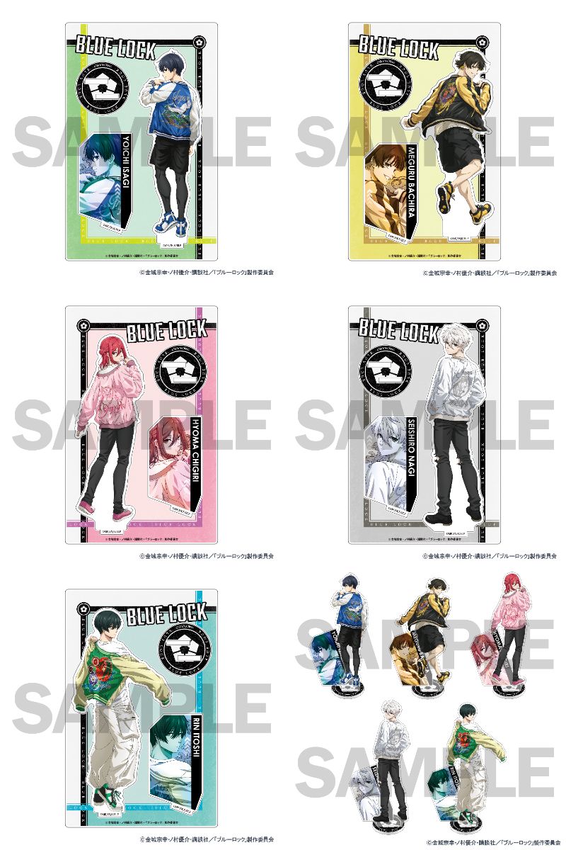 ブルーロック × 特製「花札」スカジャン着用の描き下ろしグッズ 6月発売!