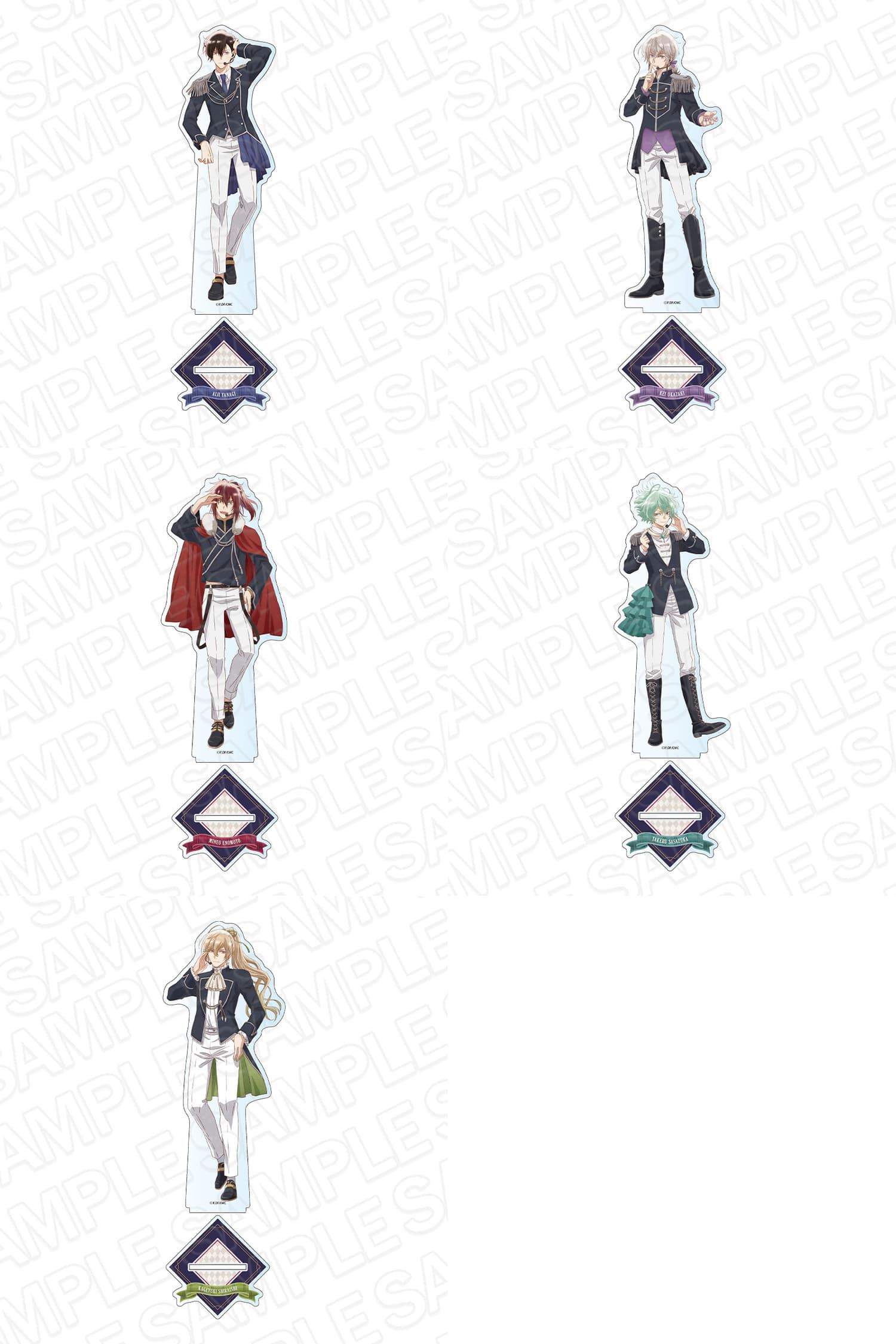 Collar × Malice 柳愛時たちのアイドル&幼少期 Ver. 新作グッズ 7月発売!