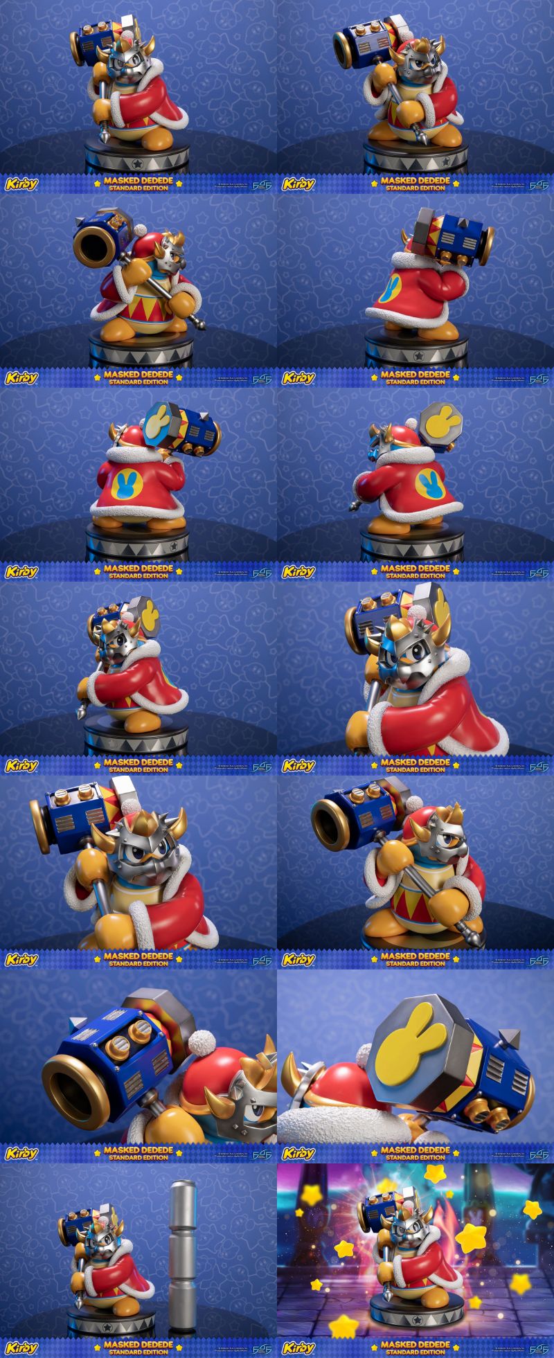 星のカービィ デデデ大王とマスクドデデデのスタチューフィギュア 発売!