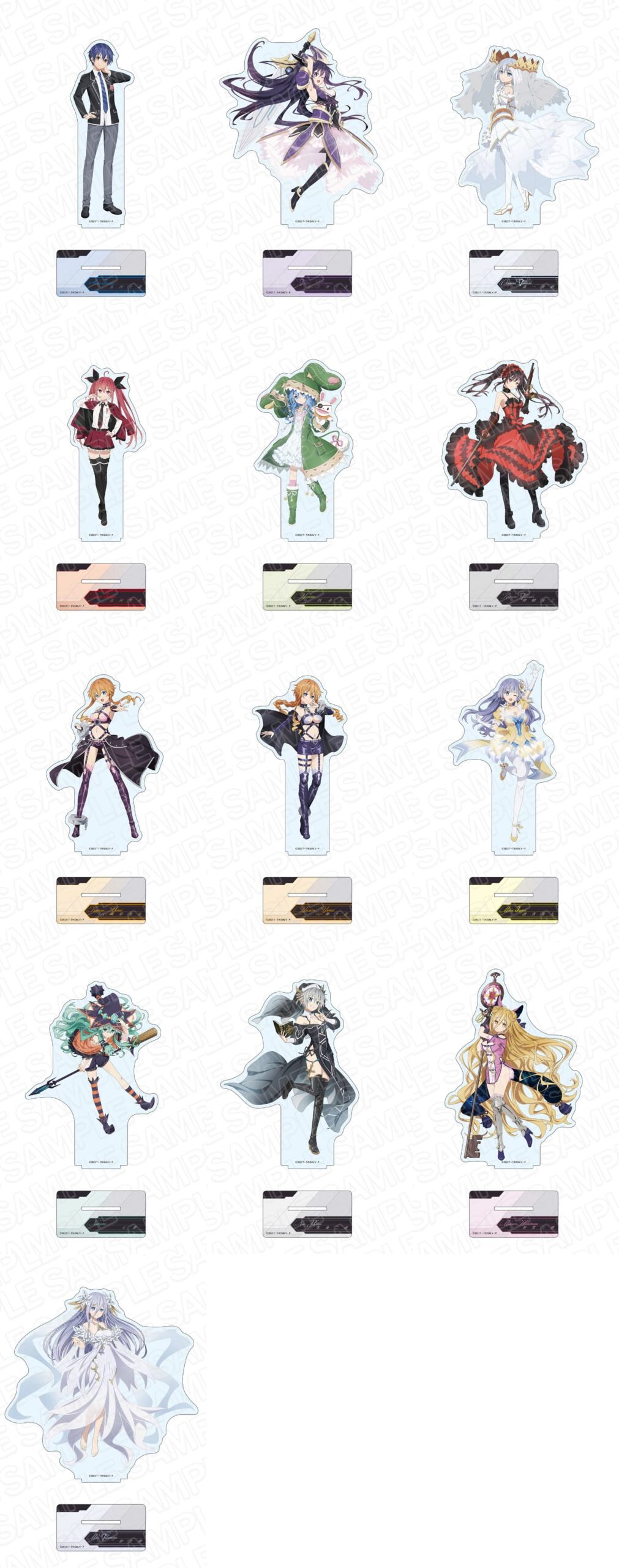 デート・ア・ライブV 崇宮澪らのイラストを使用した新作グッズ 7月発売!