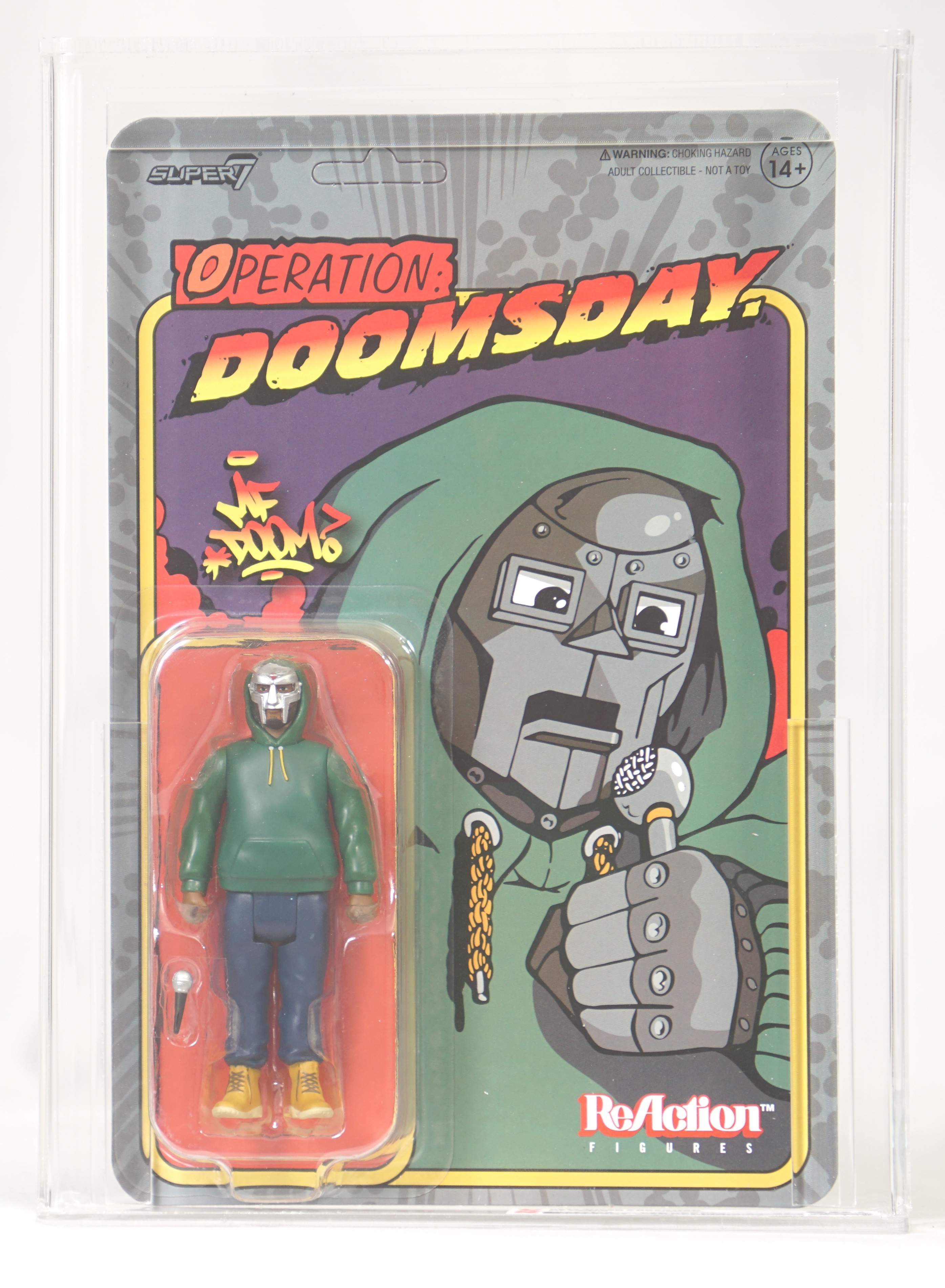 2023 Super 7 Operation Doomsday ReAction Carded Action Figure - MF