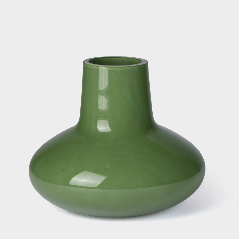 TCS フォーム ミント ガラス フラワーベース｜5%point | THE CONRAN