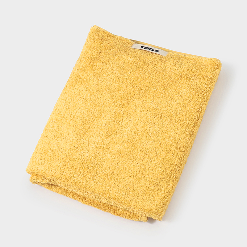 TEKLA（テクラ）【バスタオル】 イエローオーカー｜5%point | THE