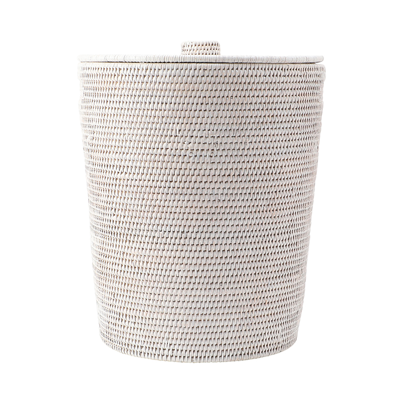 BAOLGI（バオルジィ）ランドリーバスケット ウィズ リッド ホワイト