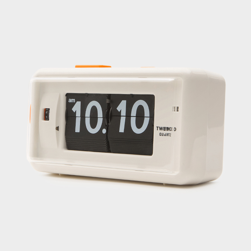 TWEMCO（トゥエンコ）AL-30 フリップクロック ホワイト｜5%point | THE