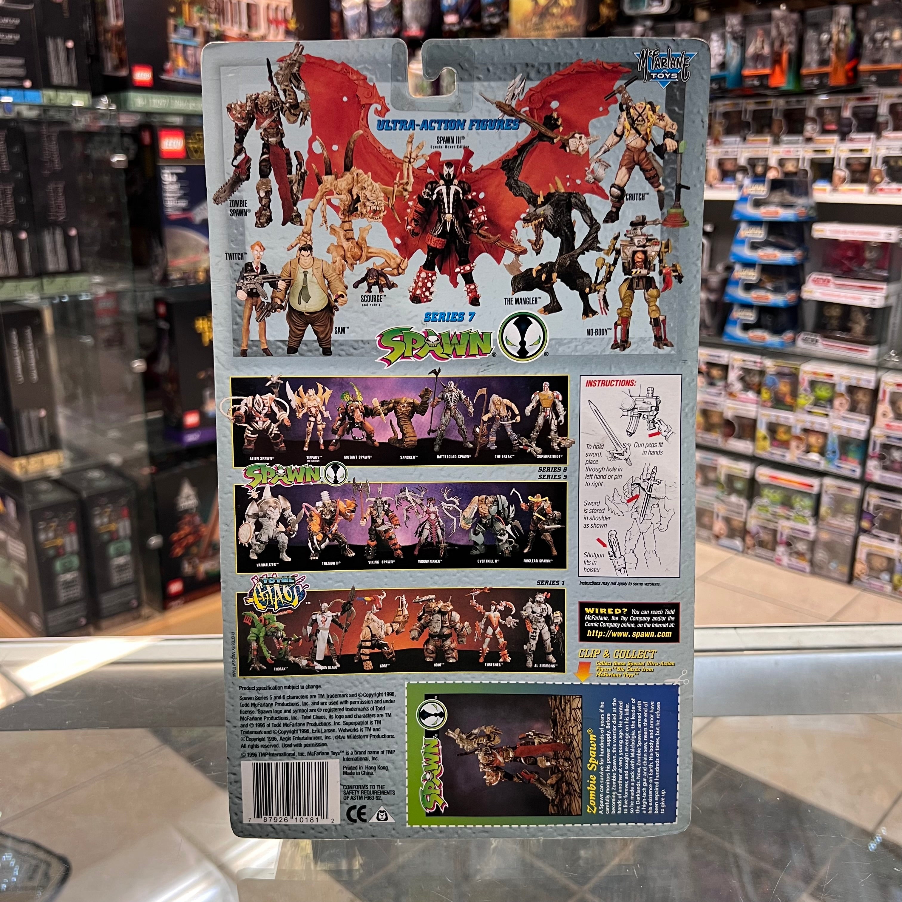 Todd McFarlane's - Spawn - Zombie Spawn - Series 7 - Ultra Action