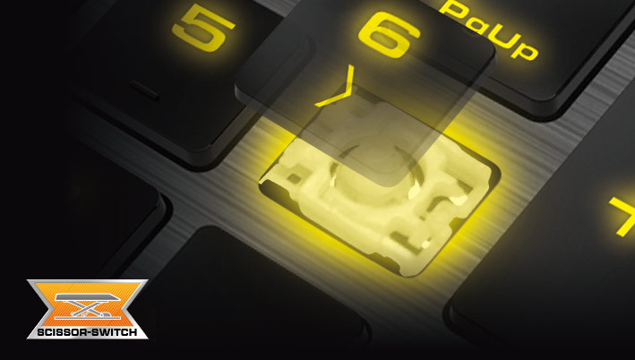 COUGAR VANTAR - Scissor Gaming Keyboard - COUGAR