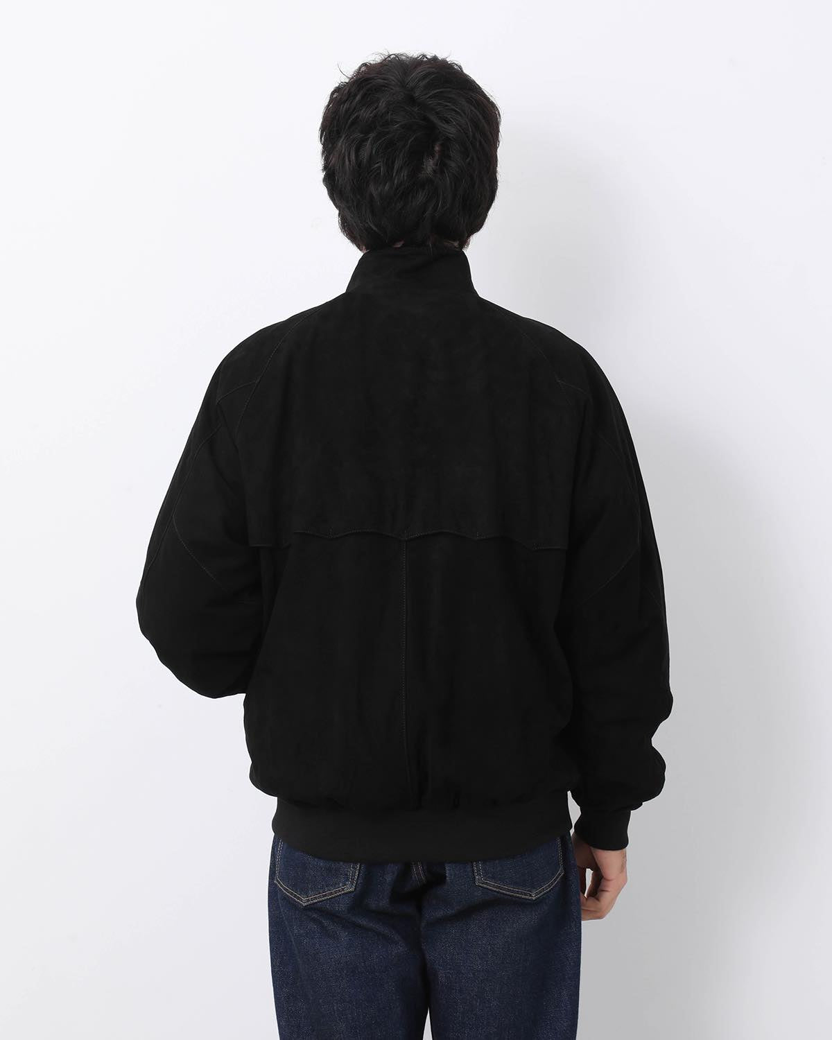 BARACUTA / G9 SUEDE LEATHER HARRINGTON JACKET – COVERCHORD
