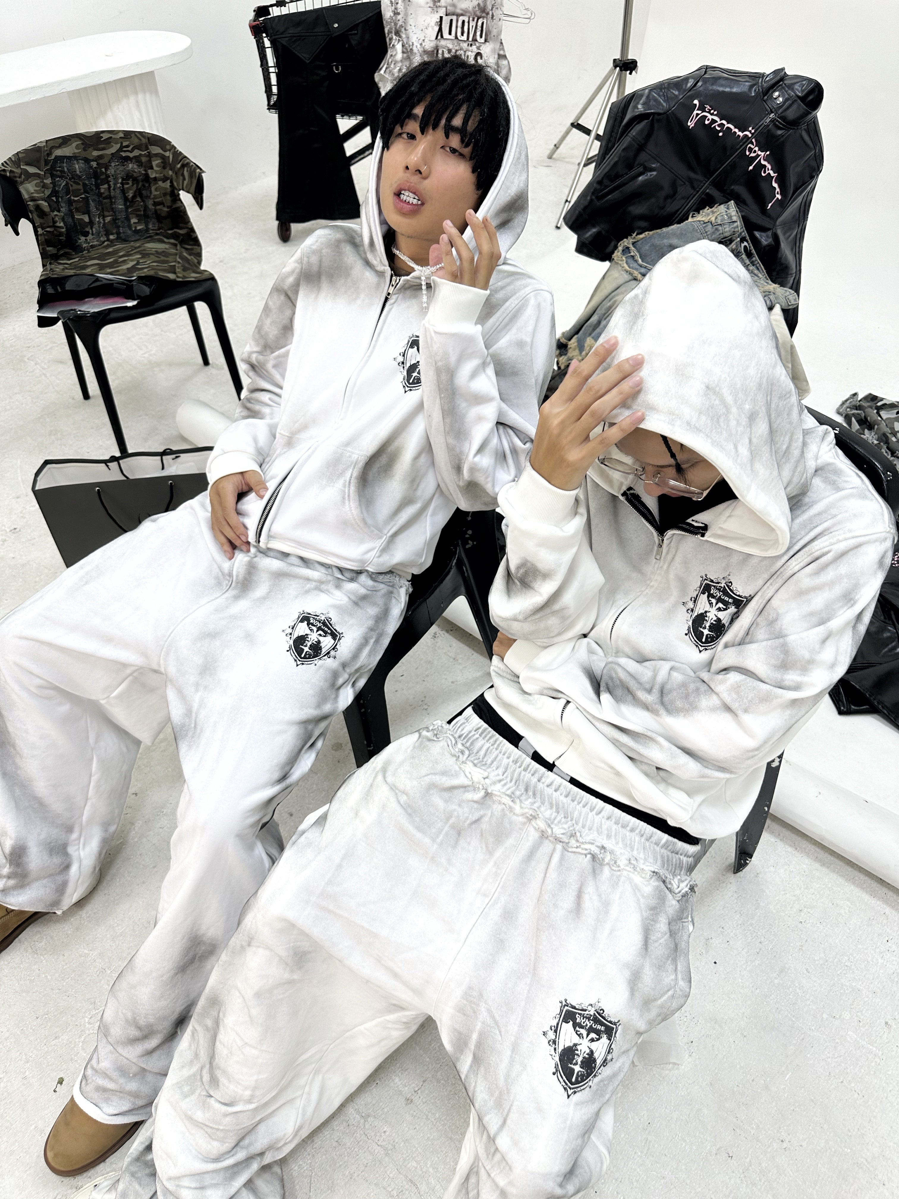 CULT FUTURE WAXED TRACKSUIT ( LIMITED ) – COZY WORLDWIDE