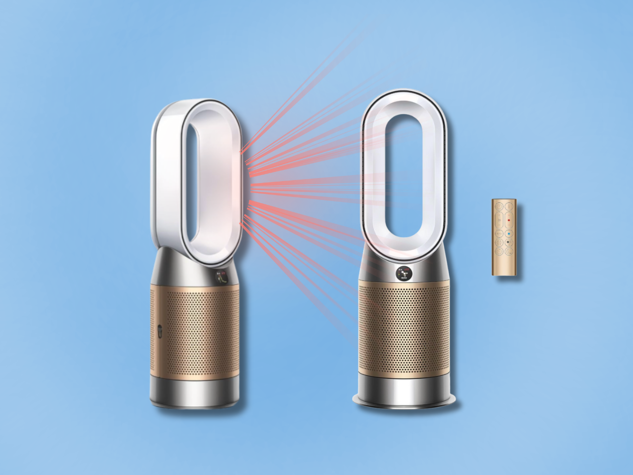 Dyson's HP2 De-NOx Air Purifier is currently $250 off on Amazon