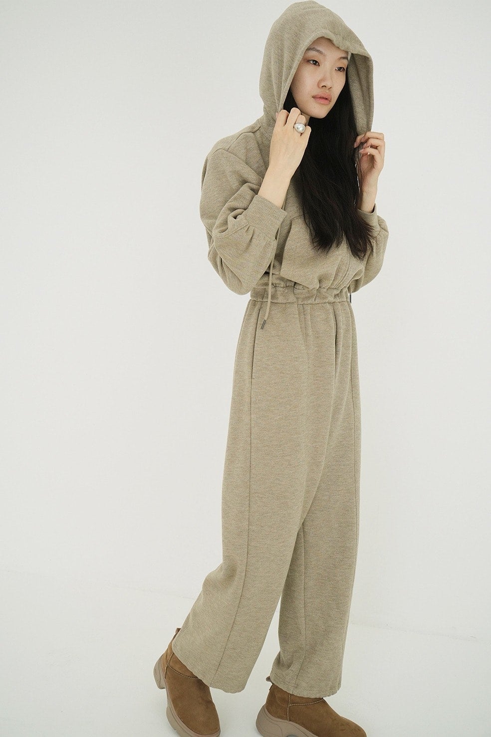 HOODED SWEAT ALL IN ONE｜DRESS(ドレス)｜CLANE OFFICIAL ONLINE STORE