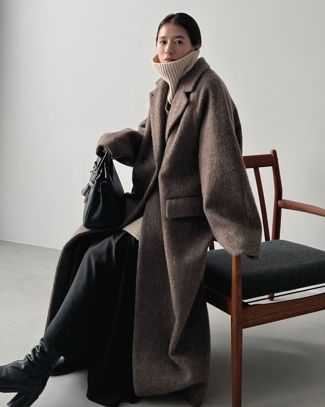 松本恵奈のMUST BUY-10月28日（金）発売の”DOUBLE WOOL LONG COAT 
