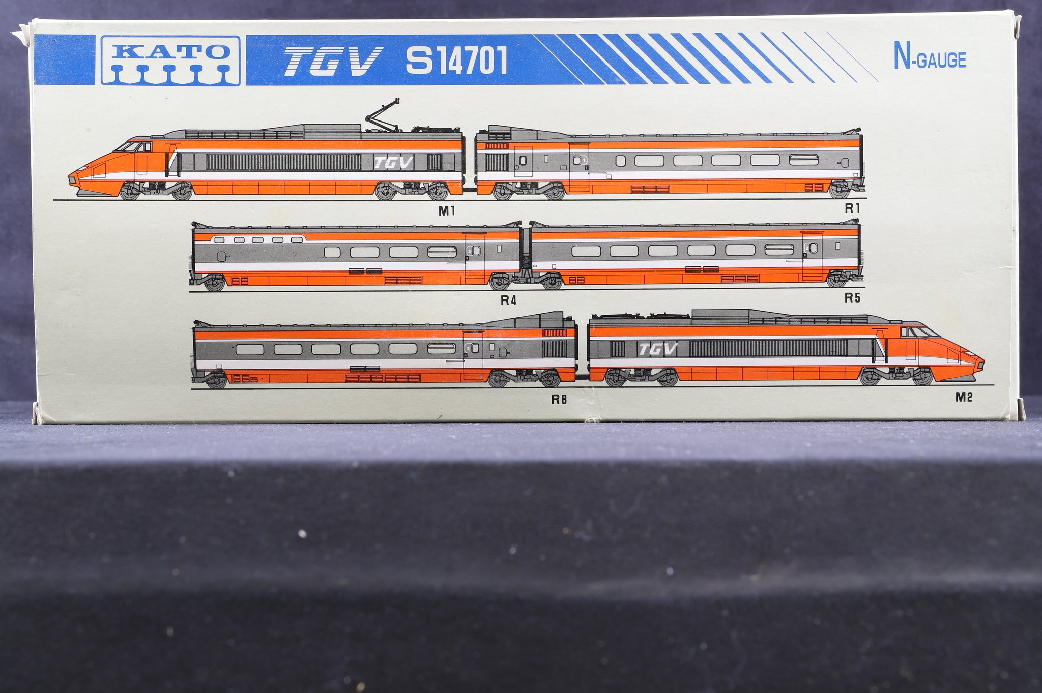 Kato N S14701 TGV 6-Car SNCF Livery - Clark Railworks