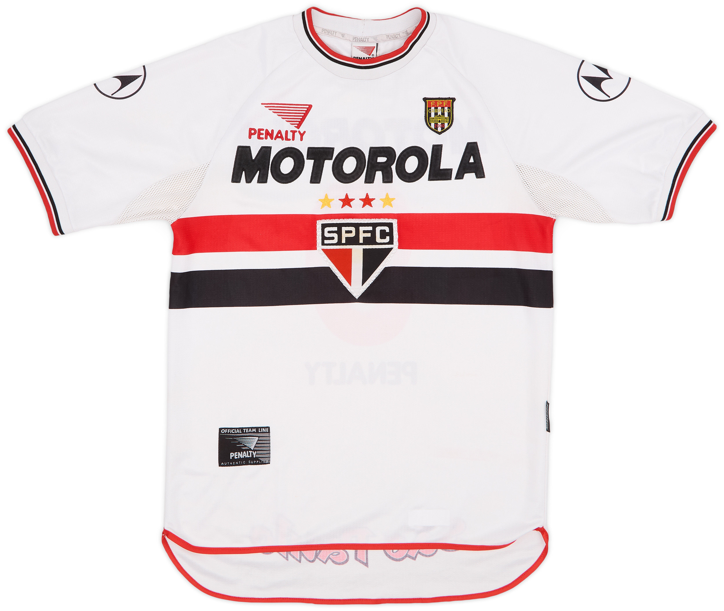 2000 Sao Paulo Home Shirt #9 - 8/10 - (S)