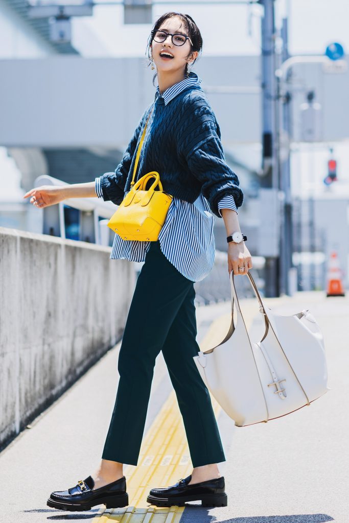 ラルフローレンのシャツ、セオリーのパンツ…】働く大人女子が断言