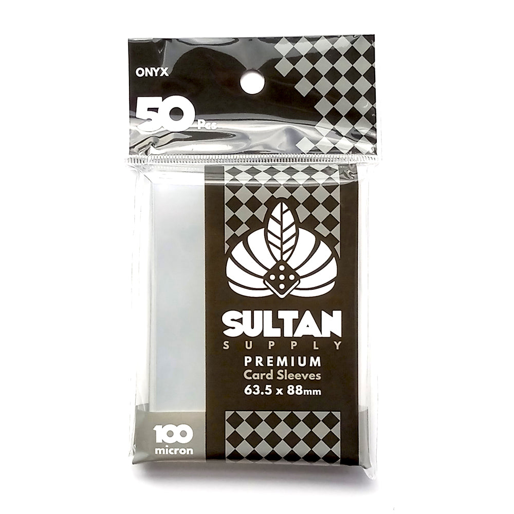 スルタン スリーブ 【オニキス】 (63.5x88mm用)［ハード］50枚 – CMONJAPAN