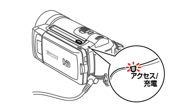 ビデオカメラ】バッテリーパックがビデオカメラ本体で充電できない場合