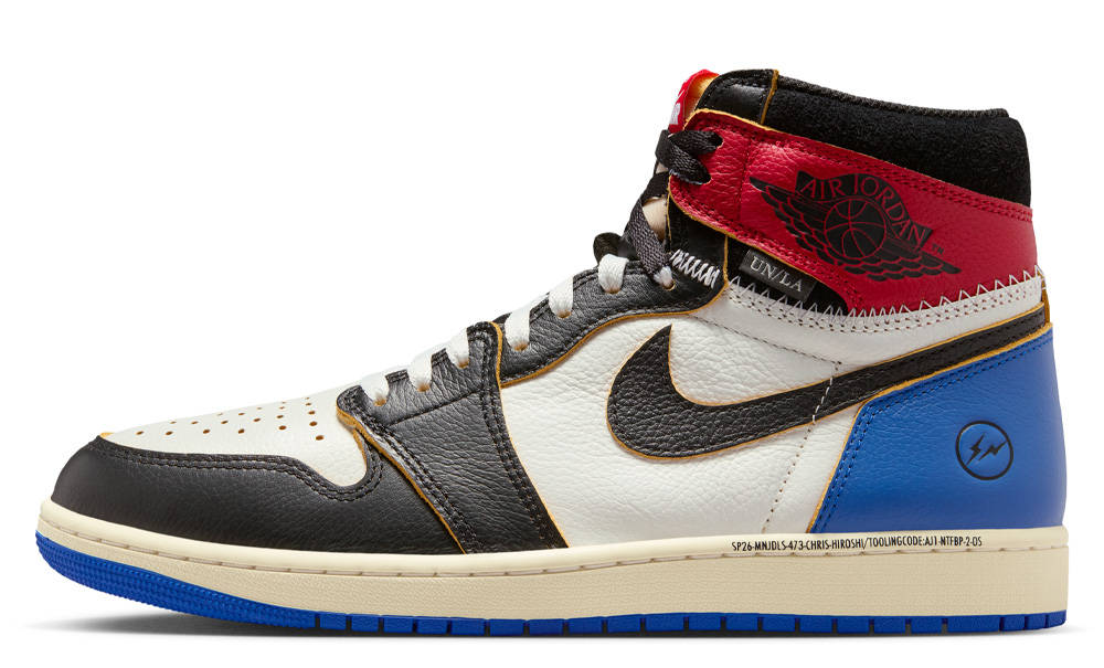 fragment design x Union LA x Air Jordan 1 High OG Varsity Red