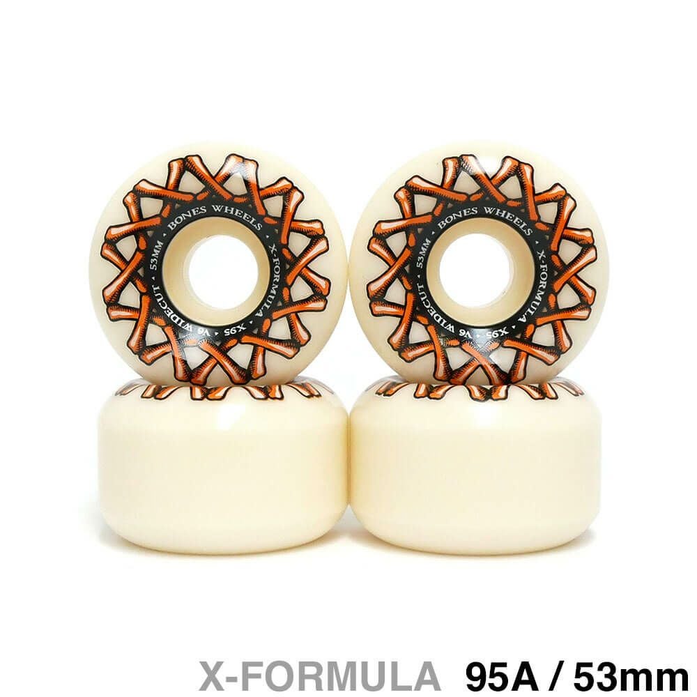 BONES WHEEL ボーンズ ウィール X-FORMULA 95A V6（WIDE-CUT）53mm