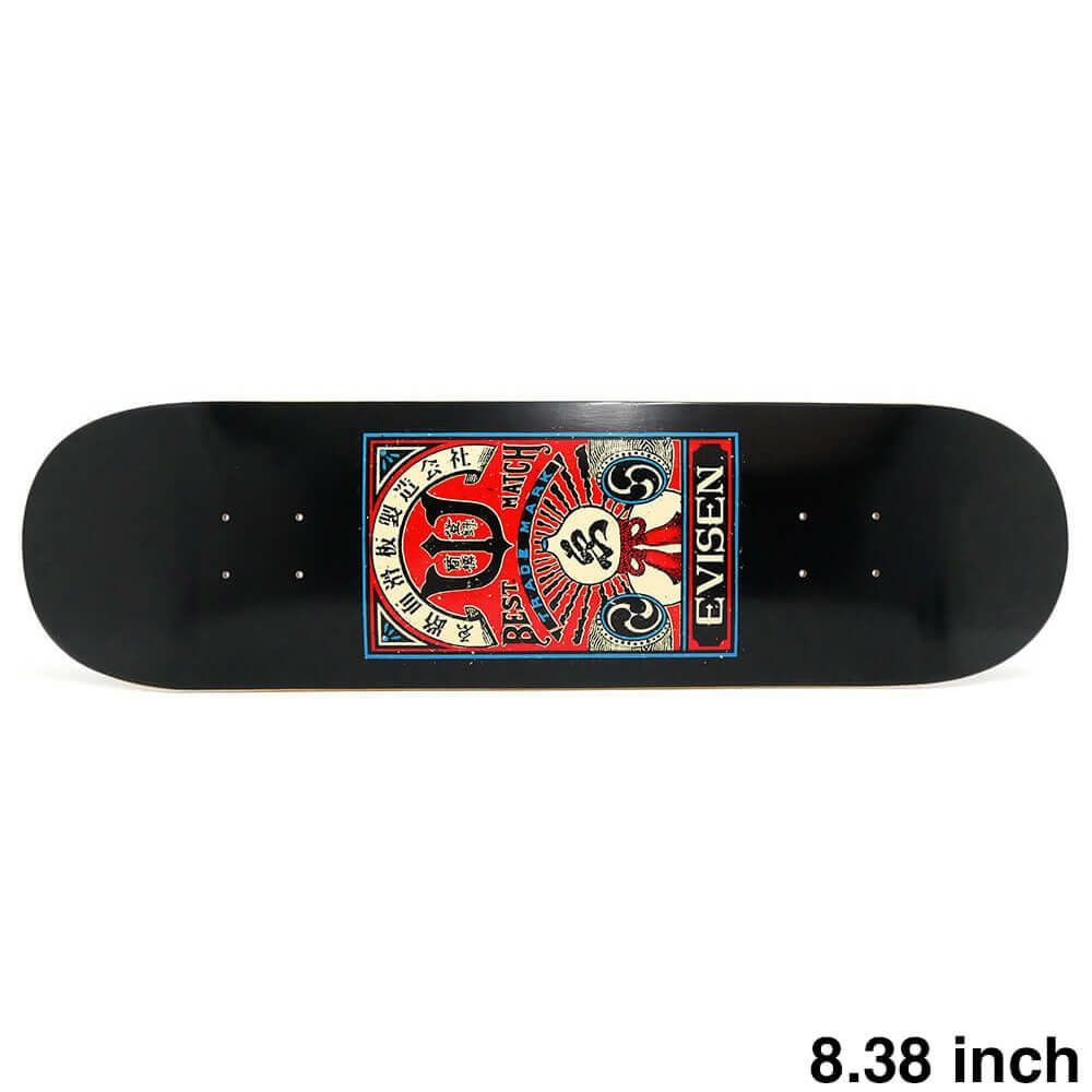 EVISEN DECK エビセン デッキ TEAM MATCH 2 8.38 スケートボード