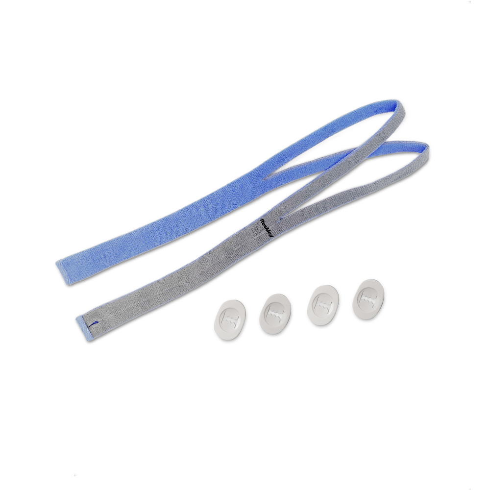 レスメド エアーフィット P10鼻ピローマスク用ヘッドギア＆調節