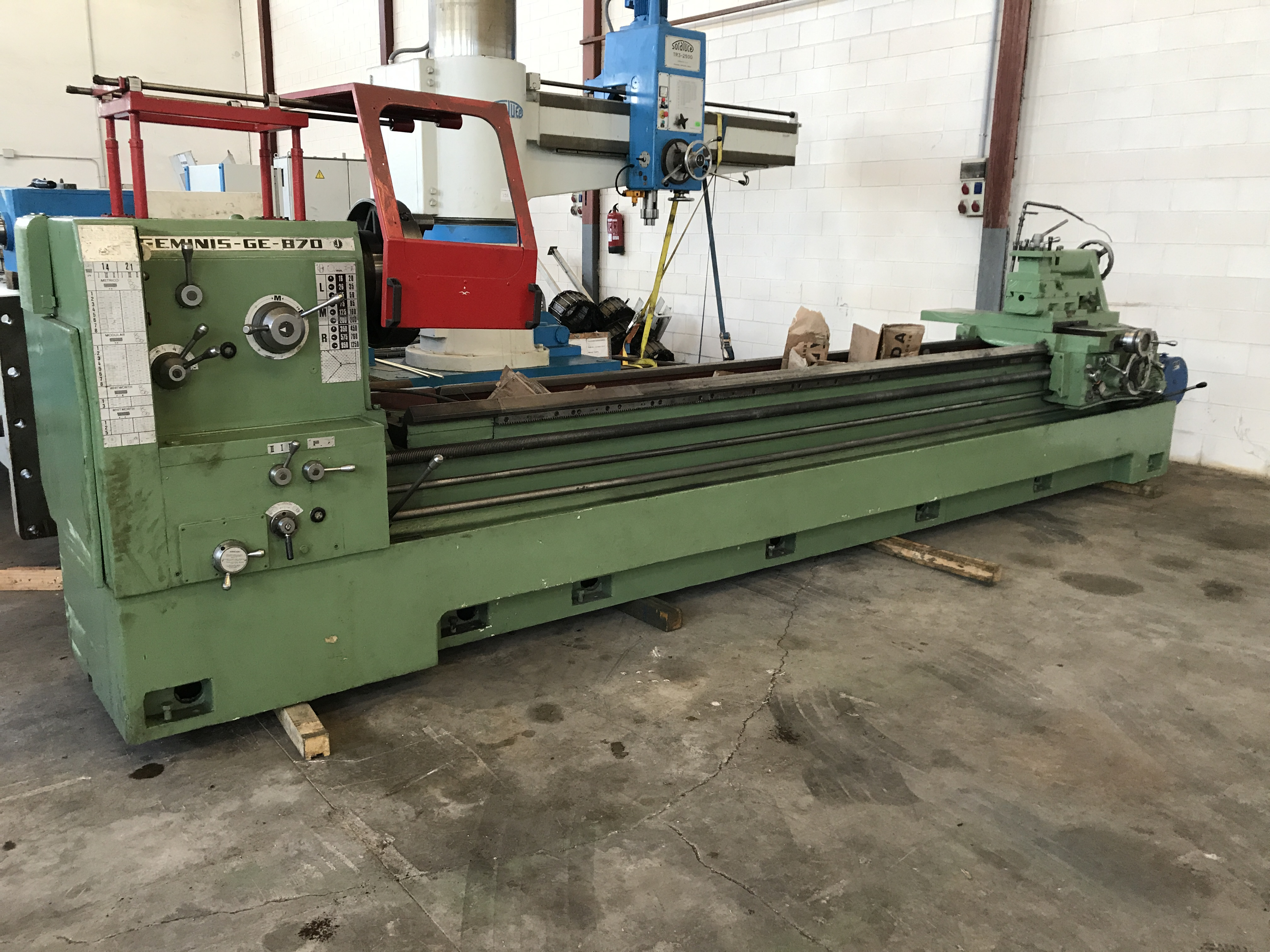 LATHE GEMINIS GE 870x4000