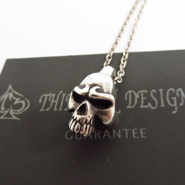 ギャラ付き】THIRTEEN DESIGNS/サーティーンデザインズ スカルヘッド