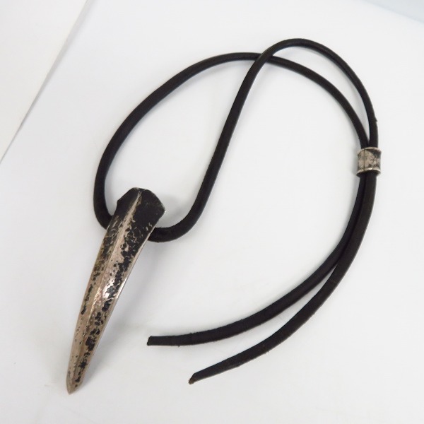 BACKLASH×JUN UEZONO/バックラッシュ×ジュンウエゾノ HORN NECK/ホーン