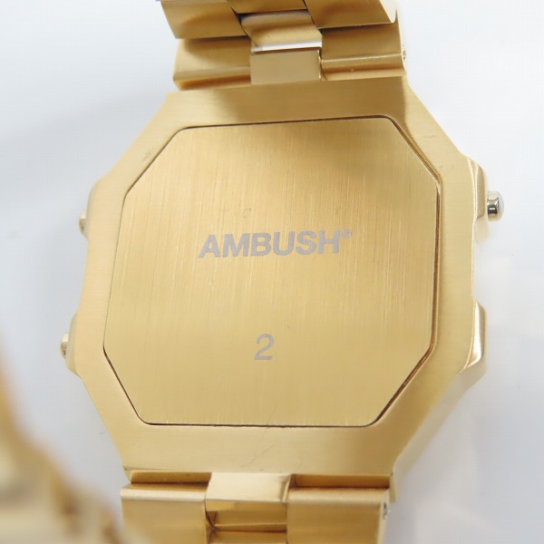AMBUSH/アンブッシュ TIMELESS WATCH BRACELET ウォッチデザイン