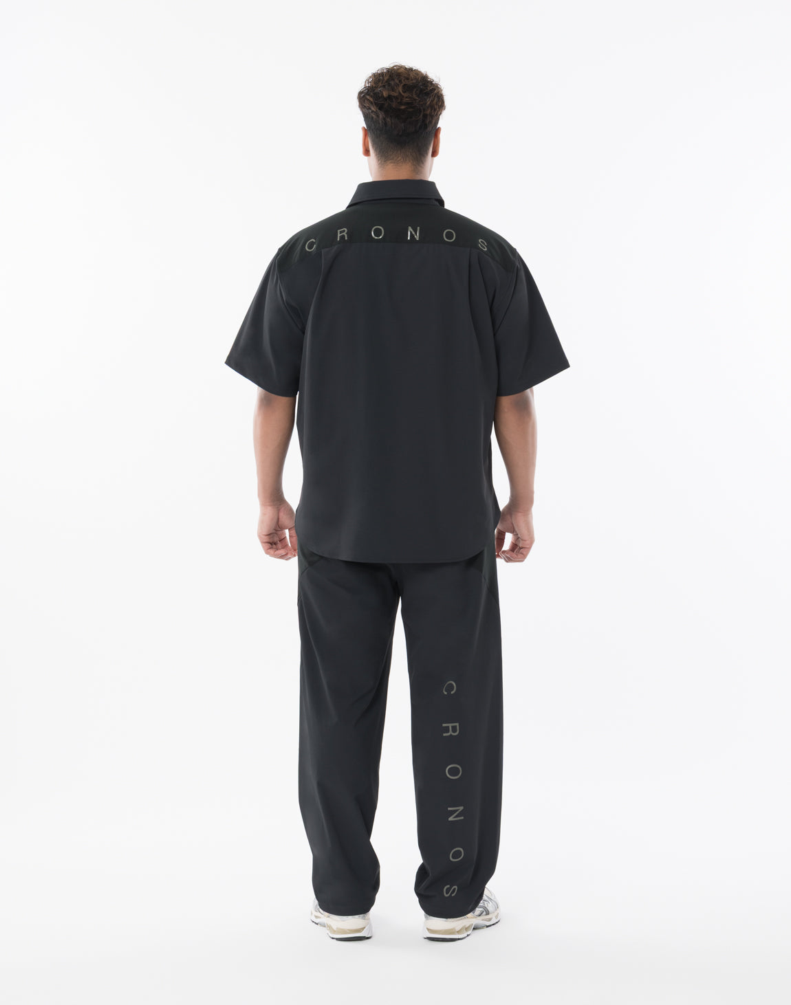 CRONOS TECH VERTICAL ZIP SHIRT【BLACK】