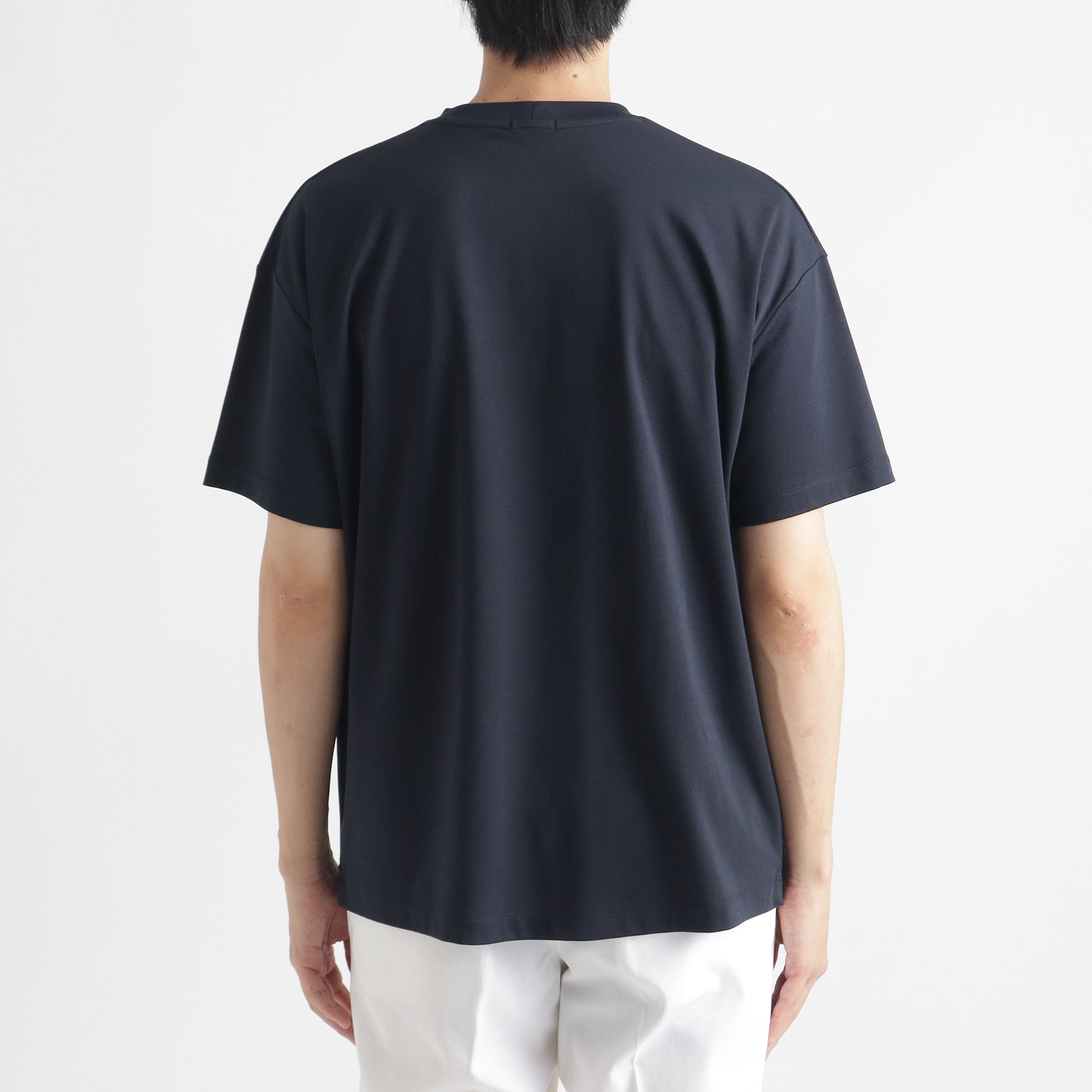 スビンプラチナムスムース ビッグTシャツ ネイビー | ＋CLOTHET ONLINE