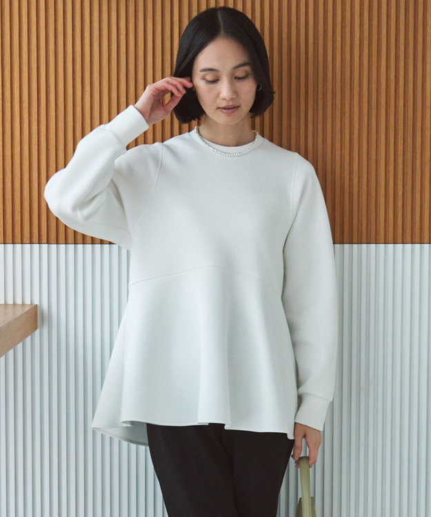 BEAUTY FORM JERSEY ペプラム トップス / UNFILO | ファッション通販