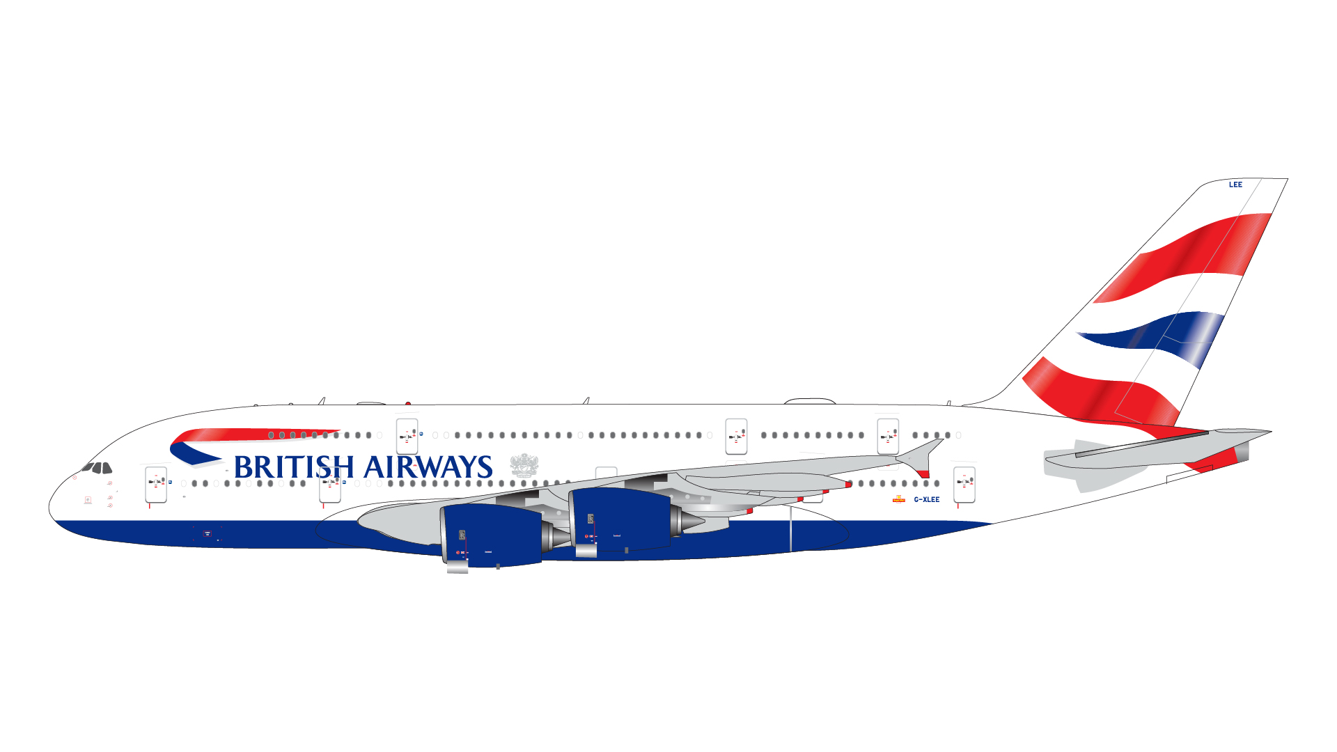 GJBAW2325 GEMINI JETS British Airways / 英国航空 ブリティッシュ