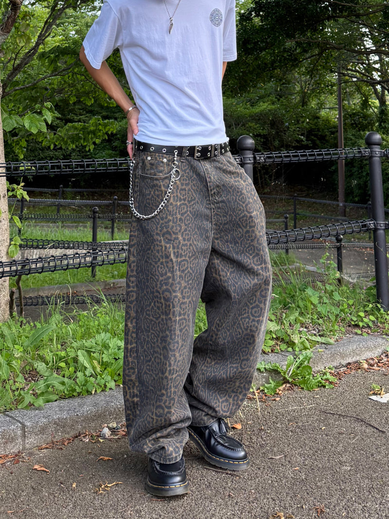 Kenshin_レオパードデニムパンツ DPB73355 – CRAMMY