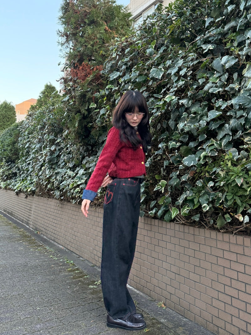 ボルドーツイードジャケット DPA43264 – CRAMMY