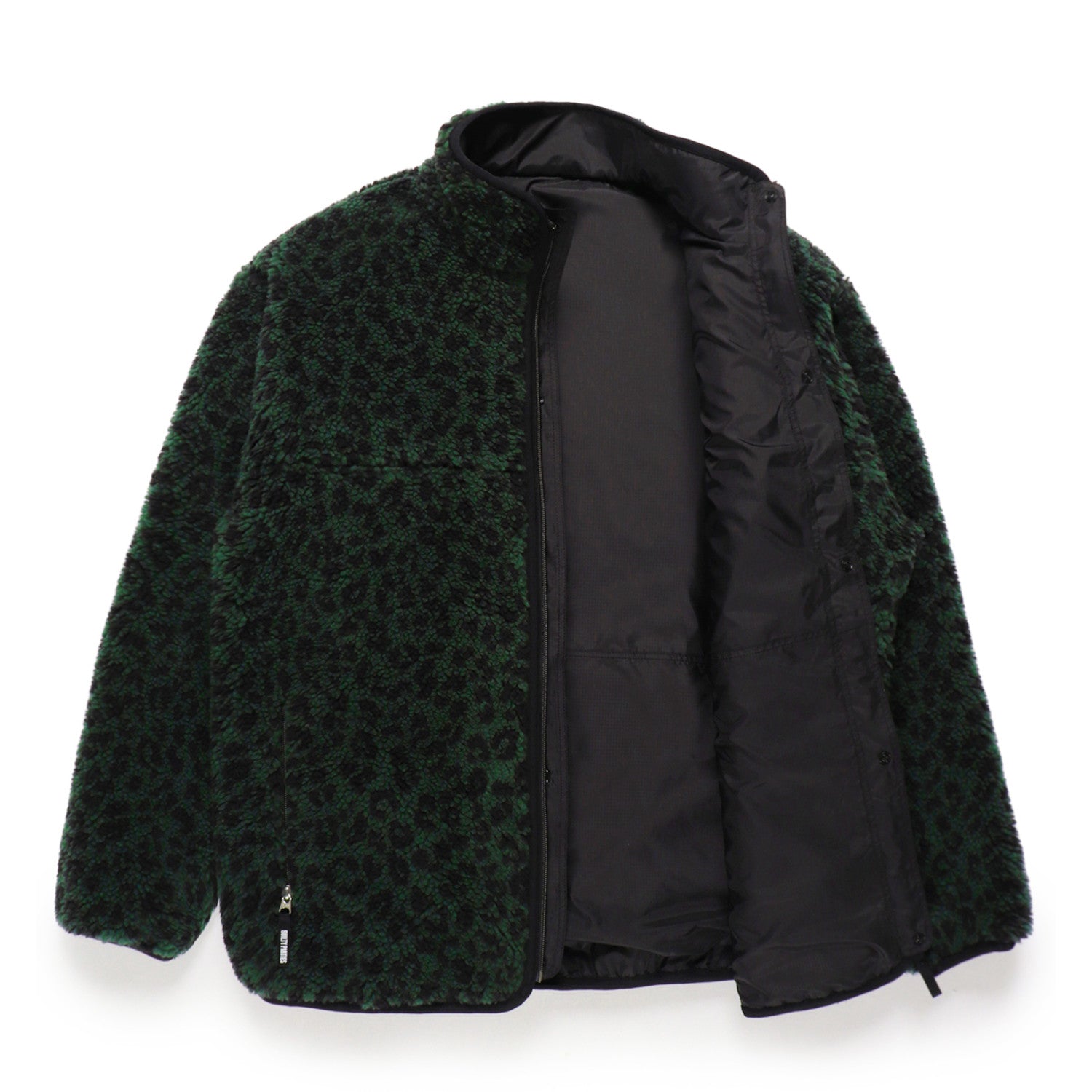 リバーシブルレオパードボアフリースジャケット 23FW-WMO-OD06