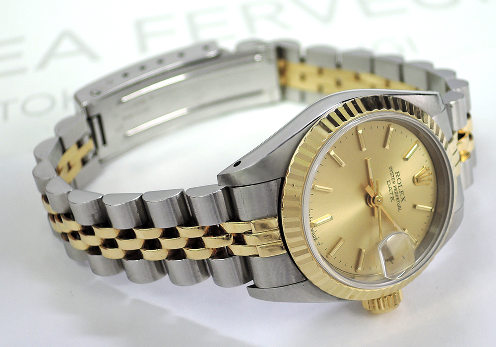 ROLEX デイトジャスト 69173 9～番 レディース 自動巻 コンビ