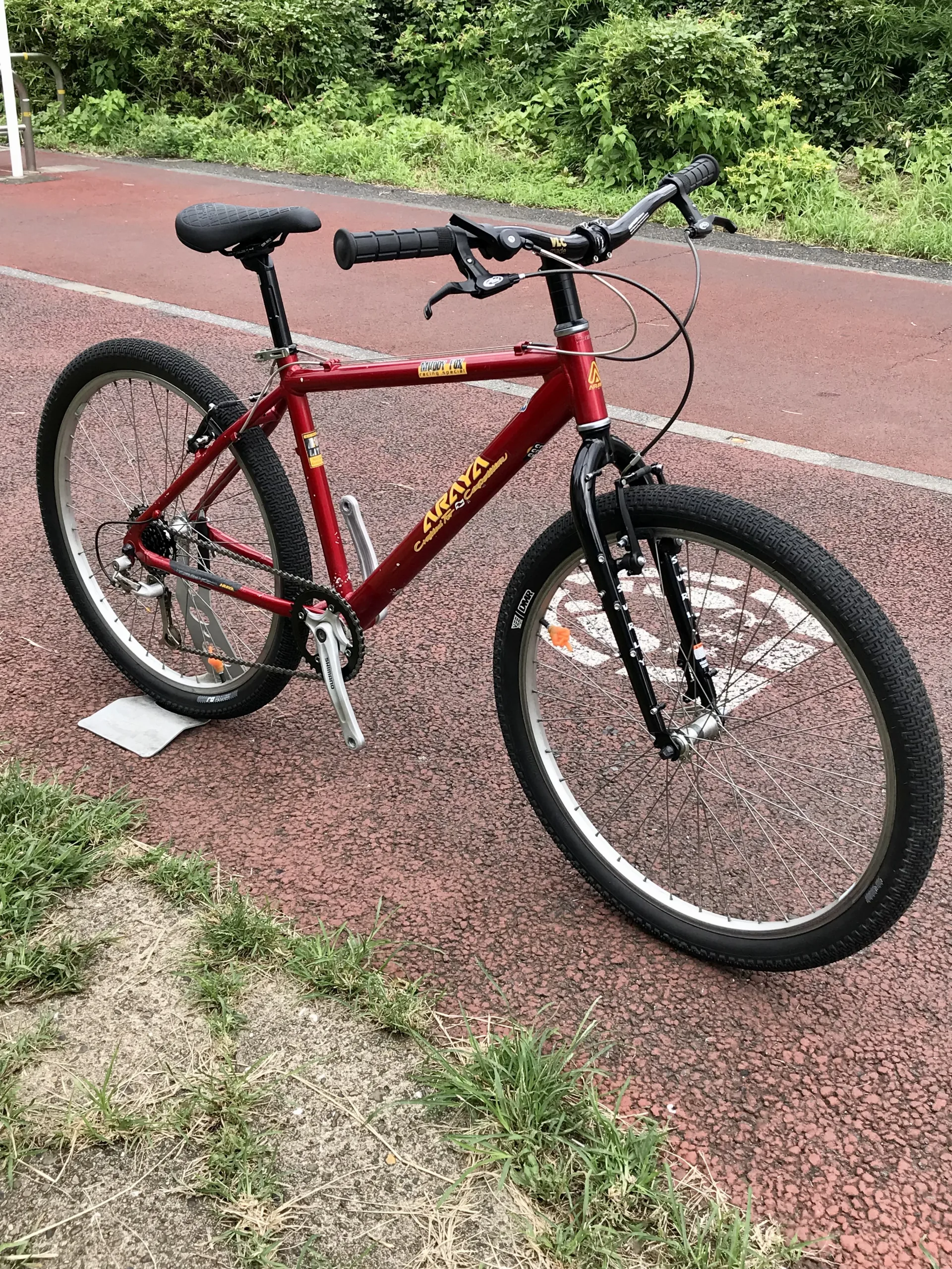 ARAYA MUDDY FOXレストアモデル OLD MTB SURLYフロントフォークで