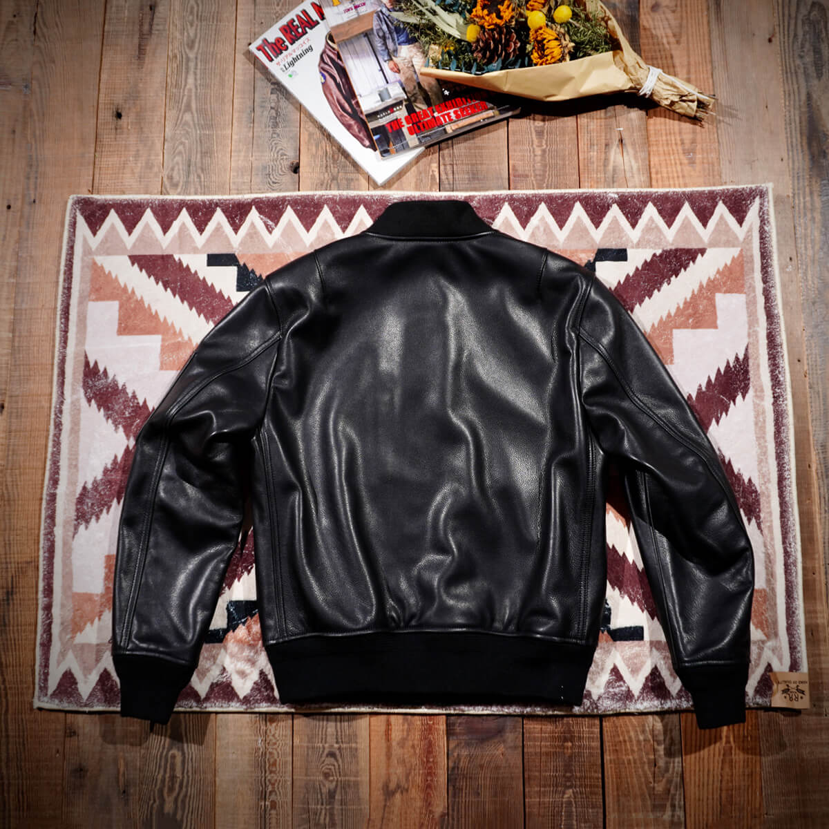 Men's MA-1 Bomber Leather Jacket – Crush on Retro