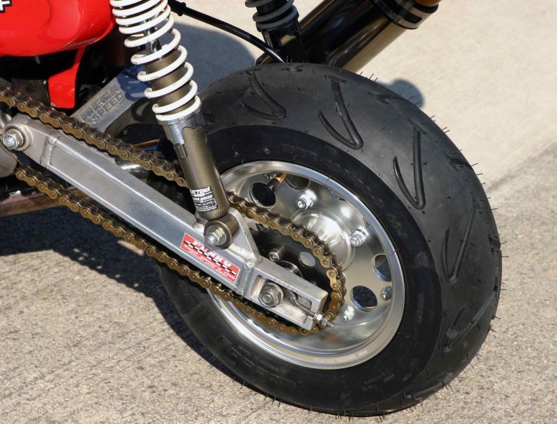 STEADY B77(バナナ)8インチワイドタイヤ[110/80-8] - Cuby(カビィ