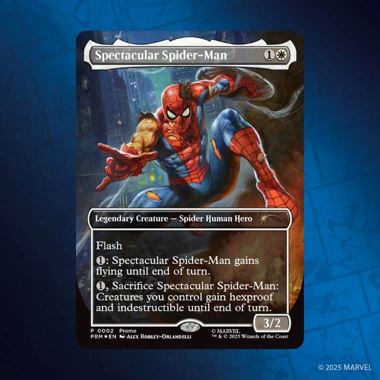 MTG×スパイダーマン】マーベルレジェンドにプロモカード同梱！限定