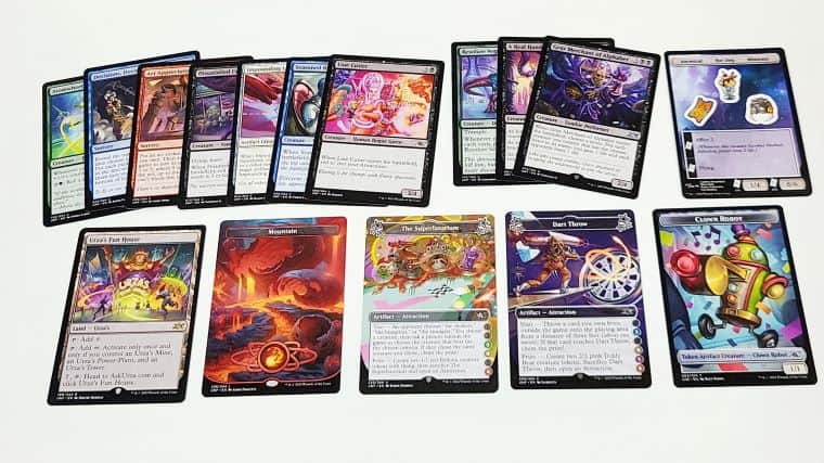 MTG】UNFINITYのパック開封結果と当たりカードまとめ｜CUBEの部屋