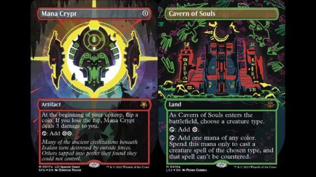 イクサラン：失われし洞窟のネオンインクFoilの種類や封入率まとめ