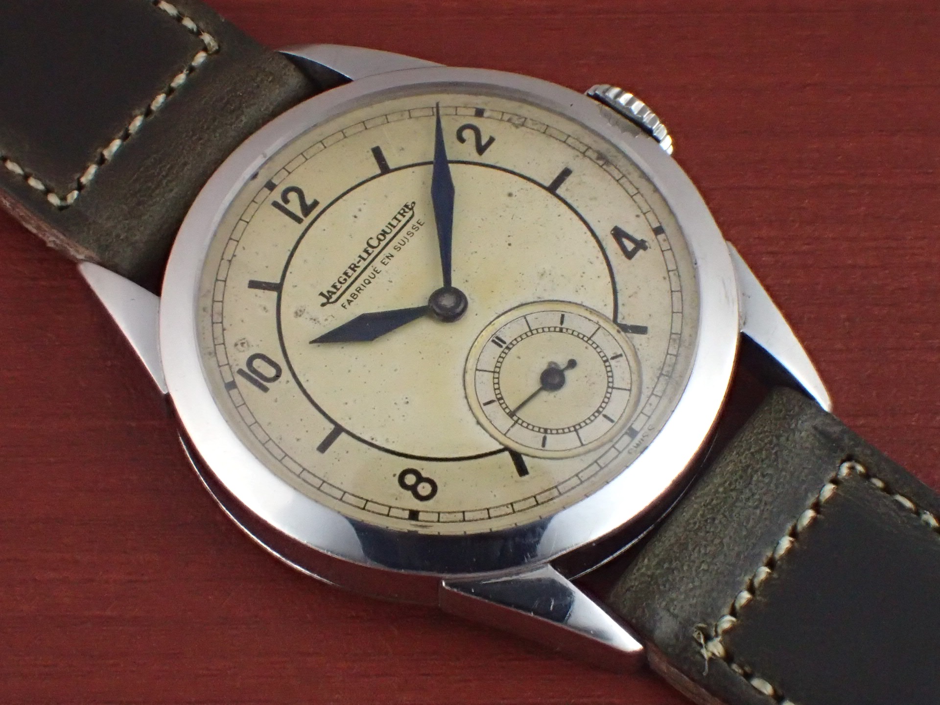 ジャガールクルト セクターダイアル SSケース 1940年代 | VINTAGE