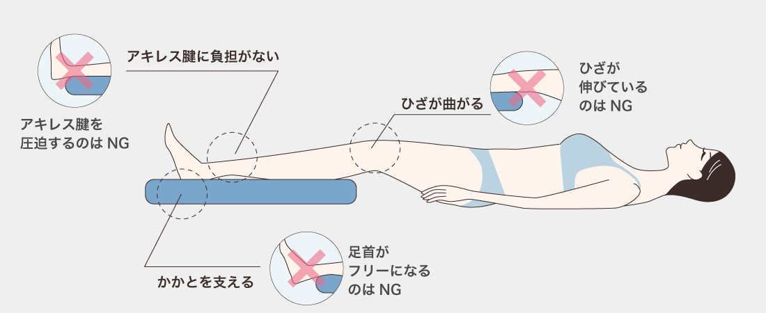 ASHI MAKURA 整体足枕 | CURE:RE（キュアレ）